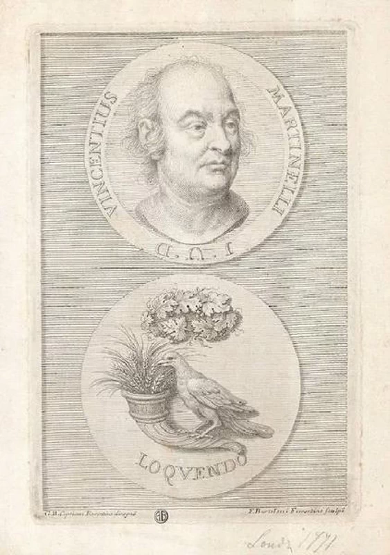 Vincenzo Martinelli-Ritratto di Vincenzo Martinelli - Milano